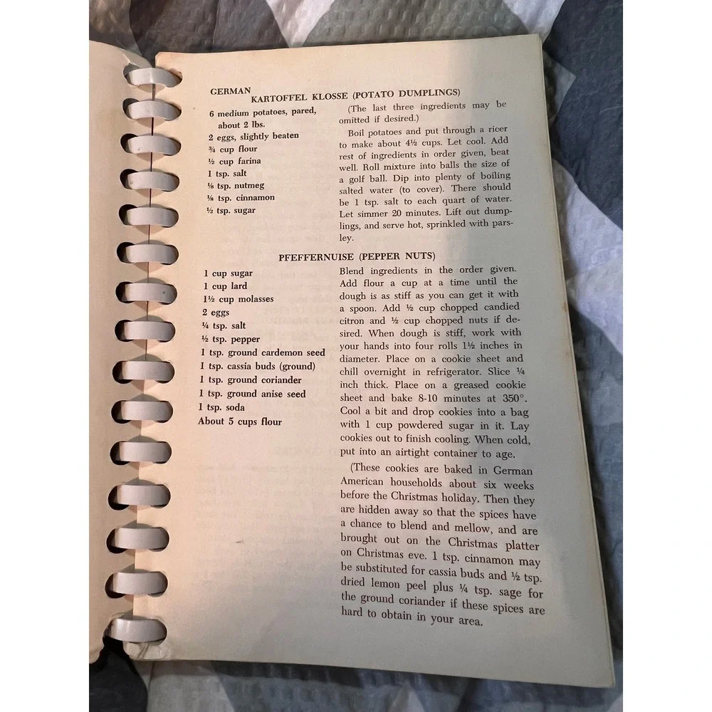 Nancy Ann's Kitchen Cookbook of KSMM Shakopee 1530 Radio Vintage cookbook spiral